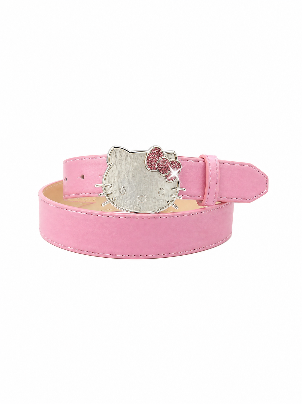 Pink Kawaii Cat Belt