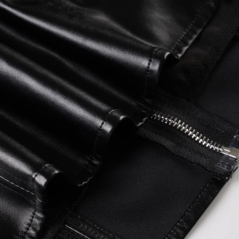 Epaulette Slim Moto Jacket