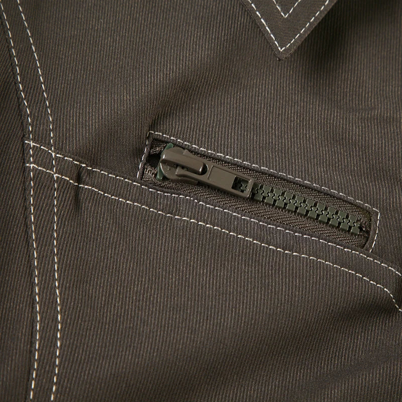 Cropped Aviator Bomber Jacket