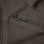 Cropped Aviator Bomber Jacket