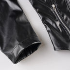 Epaulette Slim Moto Jacket