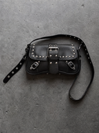 Studded Buckle Crossbody Bag