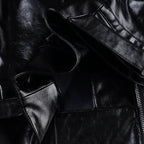 Bolero Cropped Faux Leather Jacket