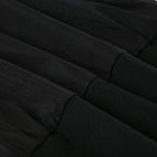 Funnel Neck Cropped Bomber Jacket