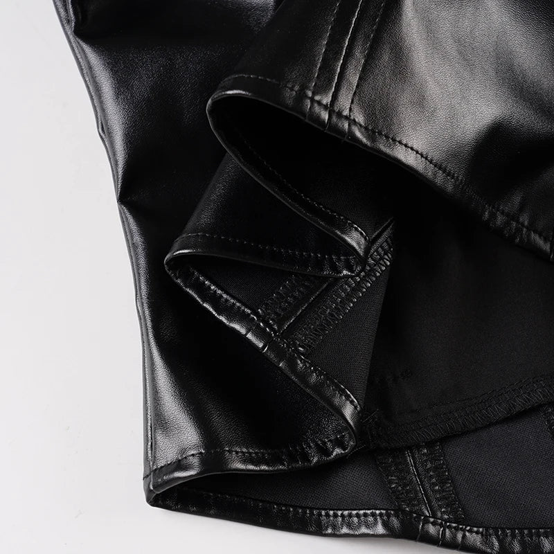 Epaulette Slim Moto Jacket