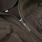 Cropped Aviator Bomber Jacket