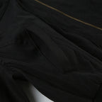 Funnel Neck Cropped Bomber Jacket