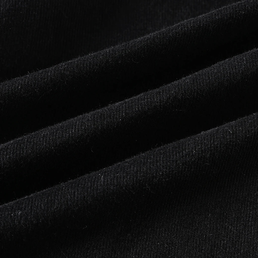 Eyelet Belt Flare Pants - detail view