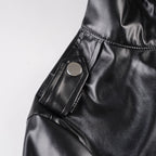 Epaulette Slim Moto Jacket