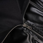 Epaulette Slim Moto Jacket - full length view