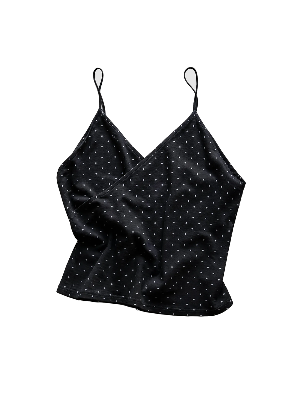 Polka Dot Satin Cami