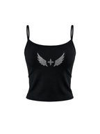 Angel Club Rhinestone Cami