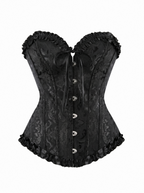 Bow Front Brocade Corset Top - main photo