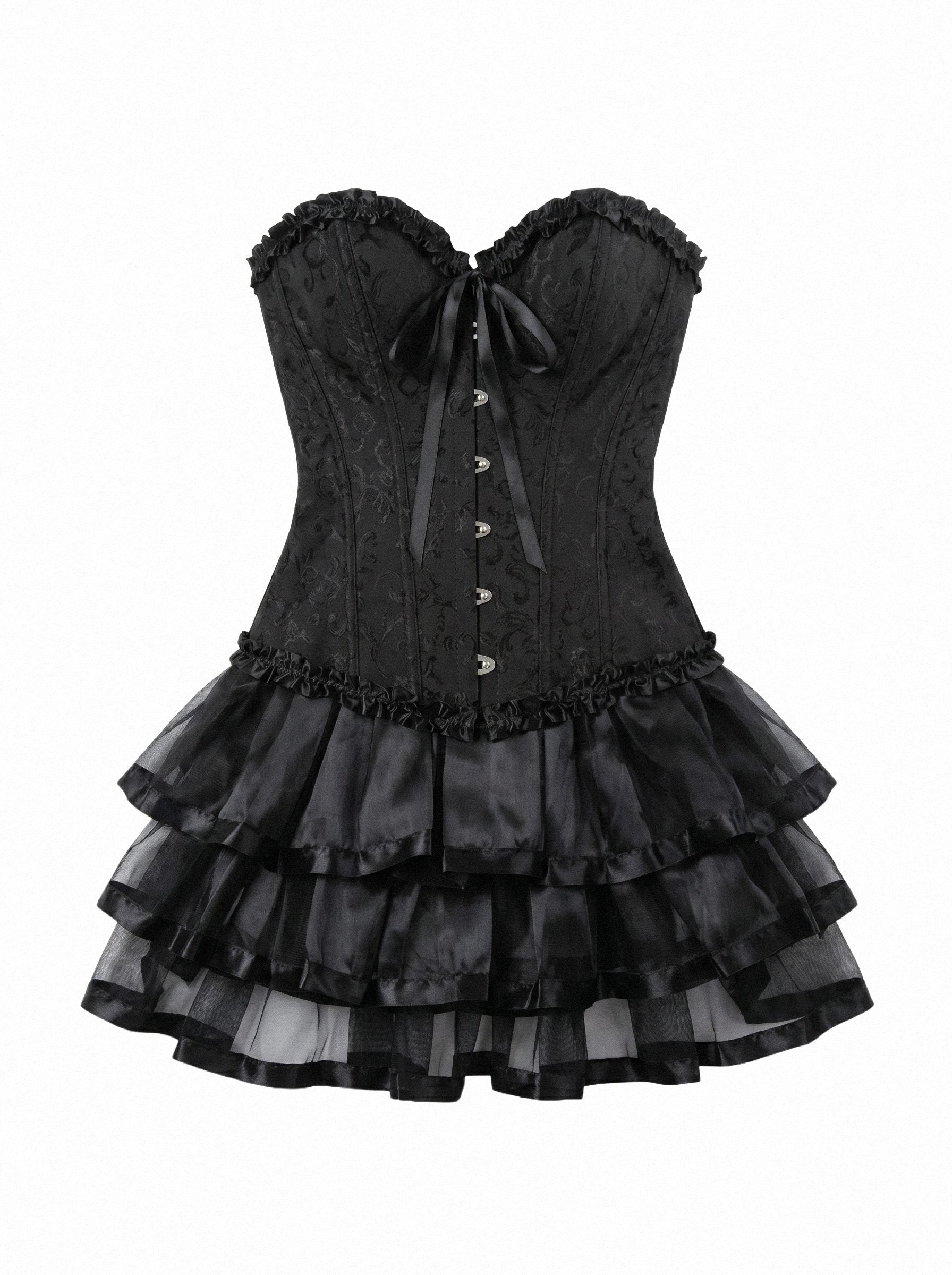 BROCADE OVERBUST CORSET