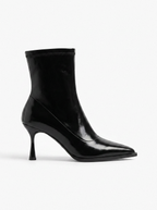 Patent Pointed Stiletto Ankle Boots - main photo