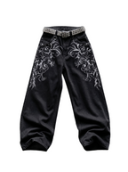 WINGED CROSS BAGGY JEANS