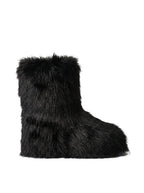 Faux Fur Fluffy Tall Boots | Soft Blades