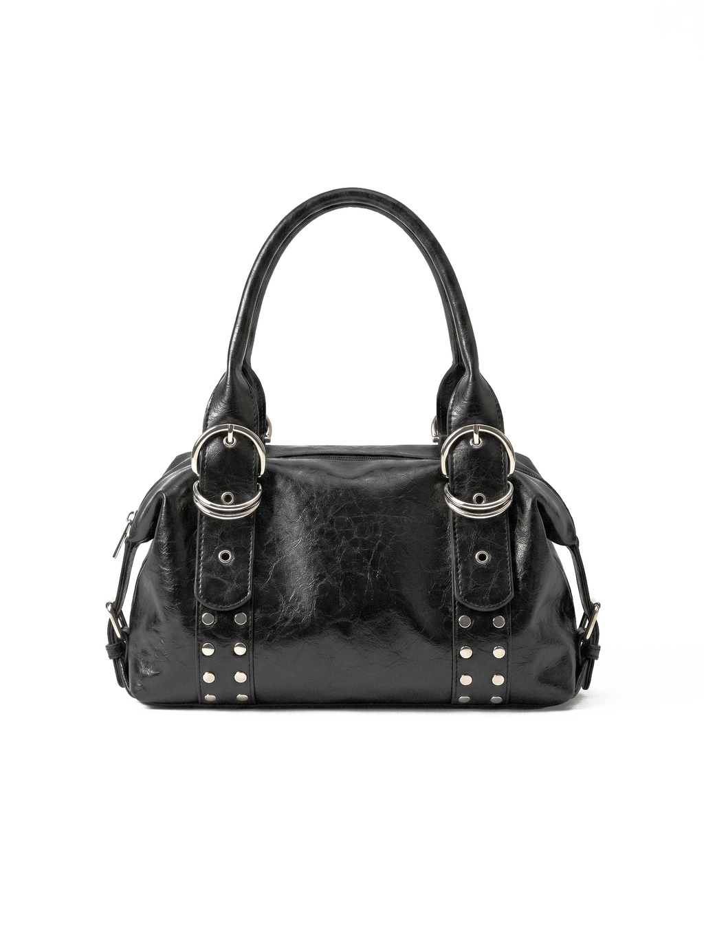 Studded Buckle Hobo Bag - main photo