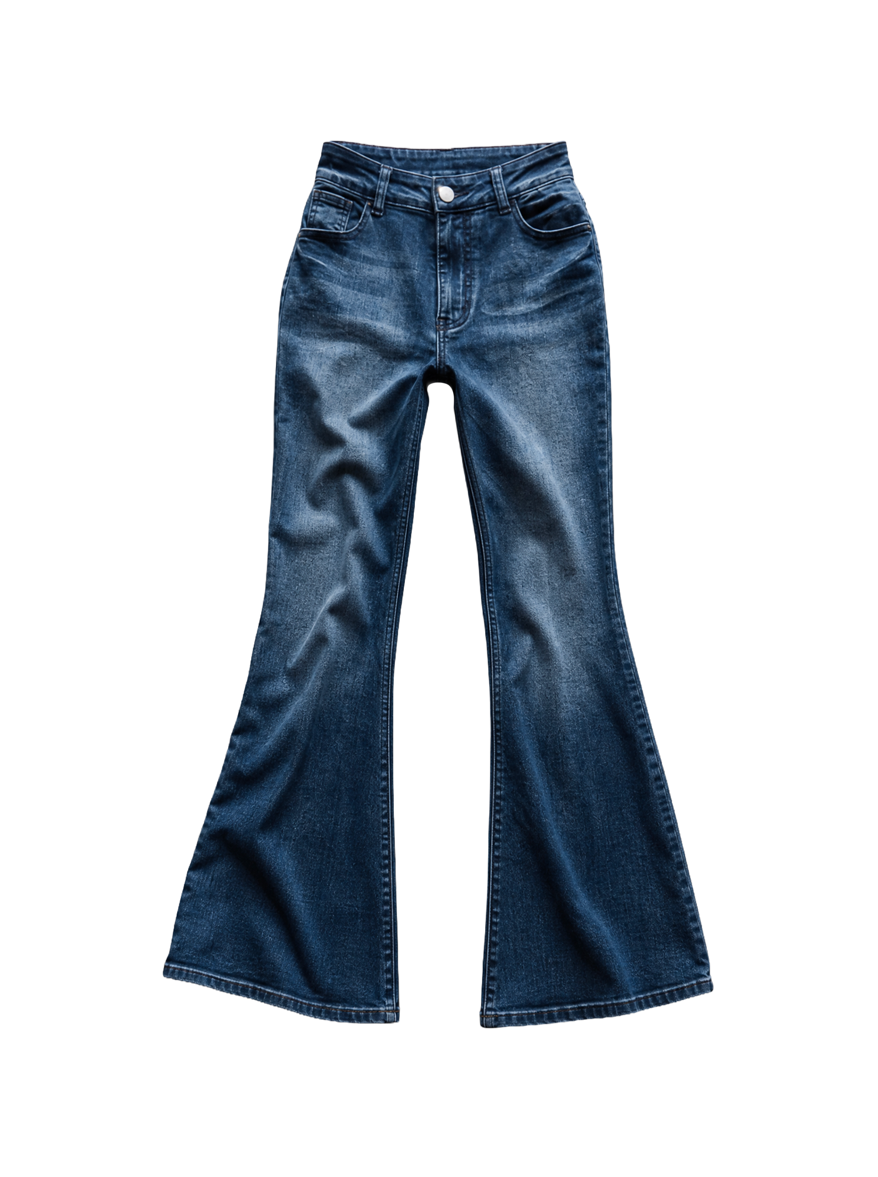 Retro Wing Flare Jeans | Soft Blades