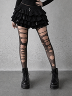Shredded Gothic Tights