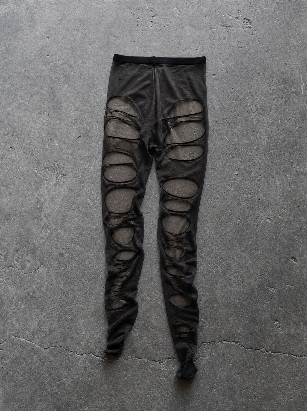 Shredded Gothic Tights