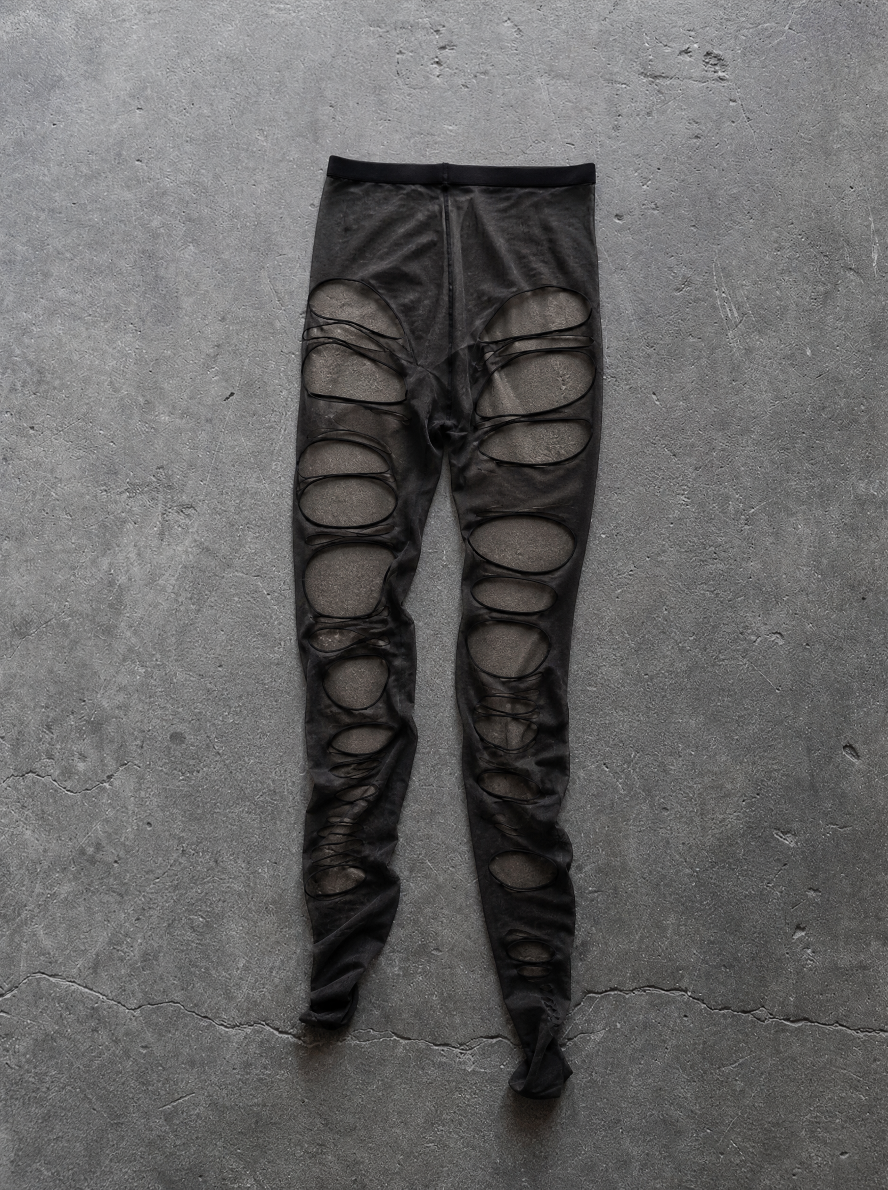 Shredded Gothic Tights