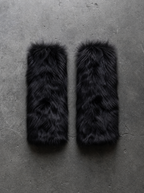 FAUX FUR FLUFFY TALL BOOTS