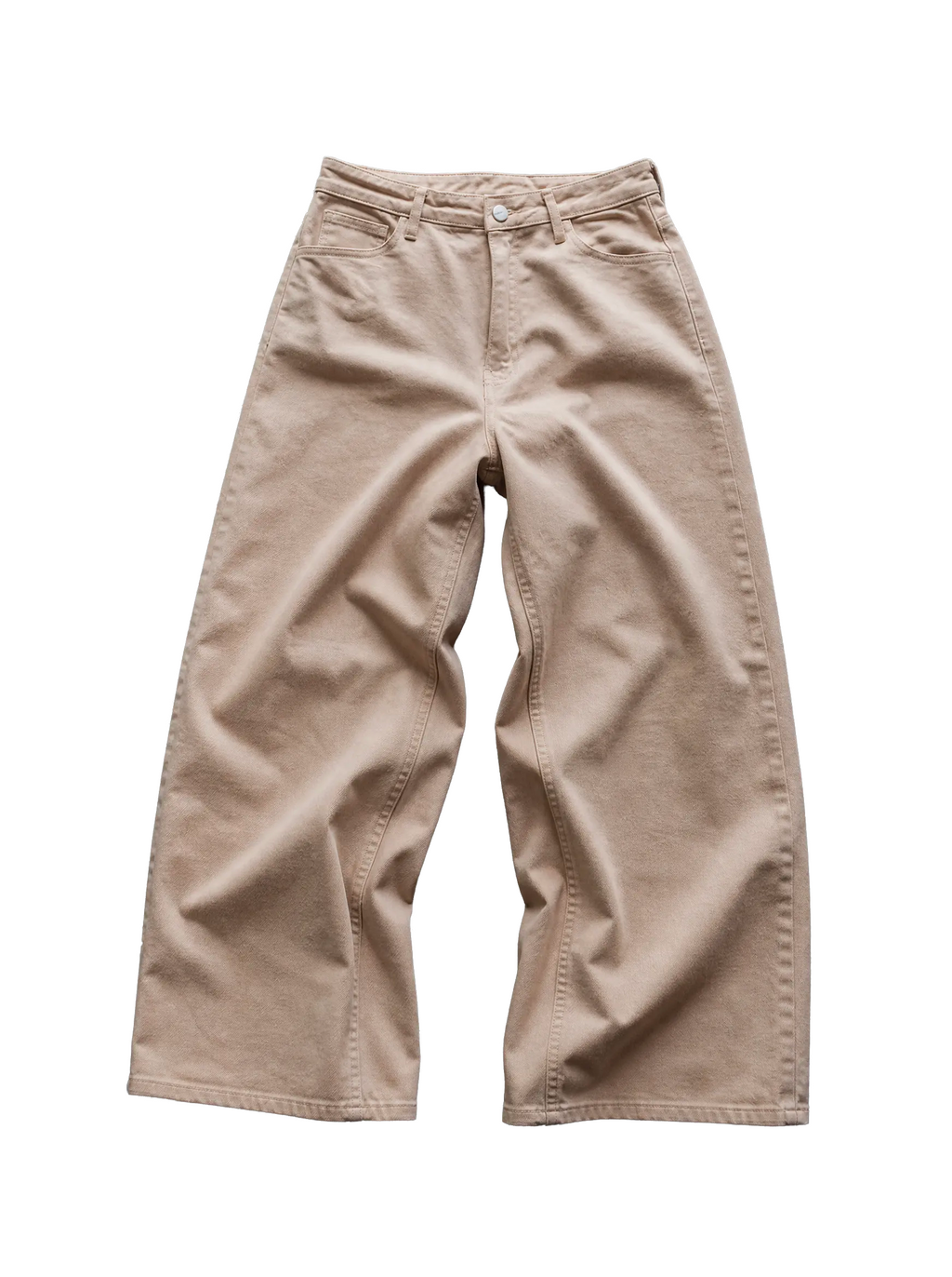 Desert Sand Baggy Jeans | Soft Blades