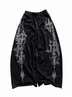 Cathedral Cross Wide-Leg Sweatpants | Soft Blades