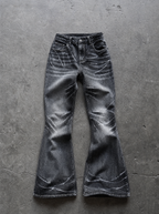 Fallen Angel Flare Jeans — view 4 | Soft Blades
