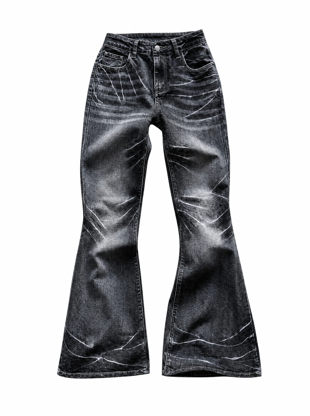 Fallen Angel Flare Jeans | Soft Blades