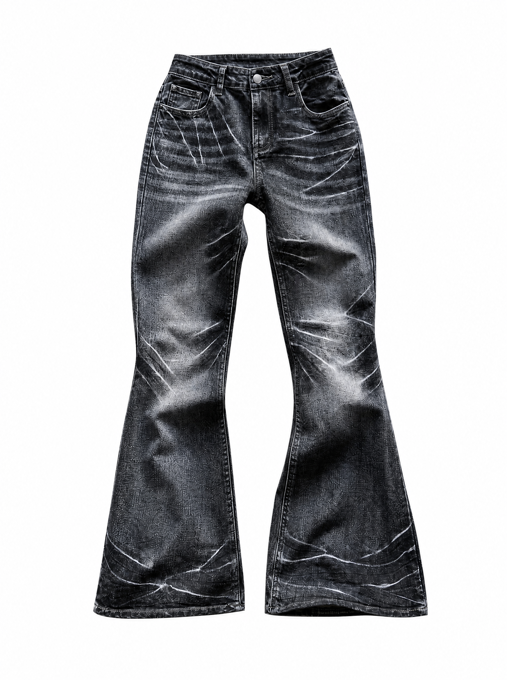 Fallen Angel Flare Jeans | Soft Blades