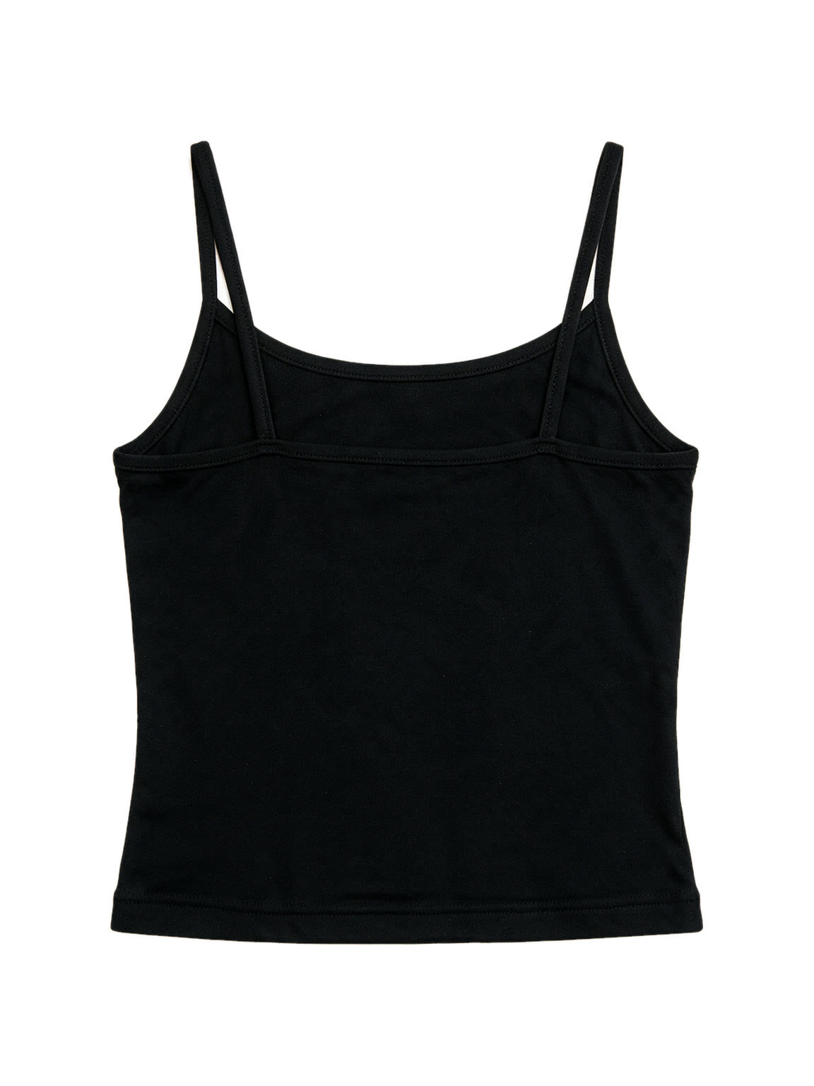Black cami with white dagger print