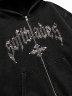 Wordmark Zipper Sweatshirt - detail view