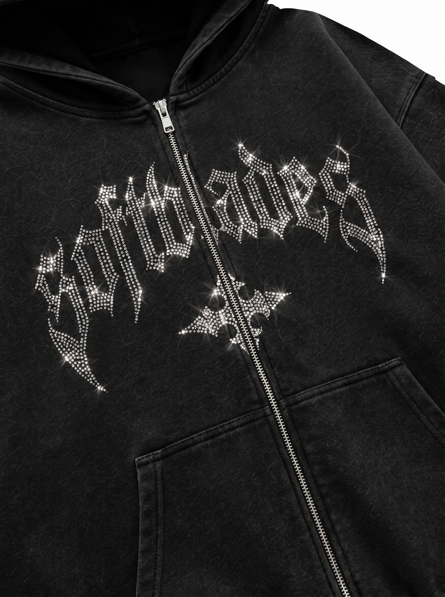 Wordmark Zipper Sweatshirt - detail view