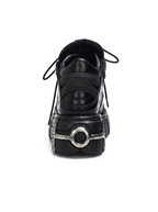 Metal Toe Platform Sneakers - detail view