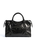 STUDDED BUCKLE MOTO BAG