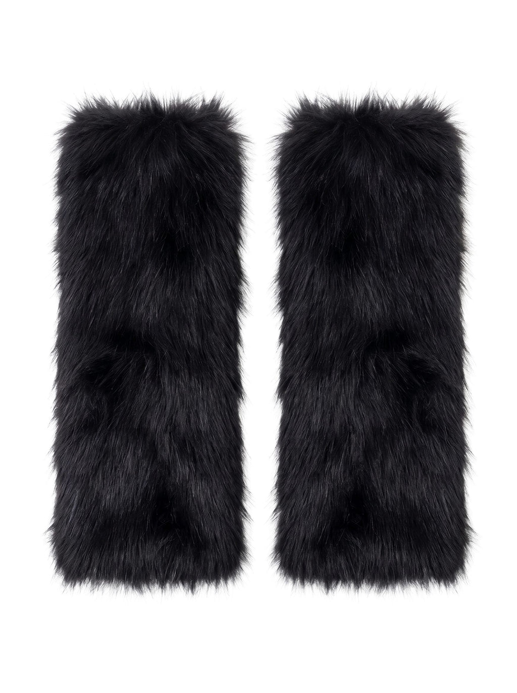 Faux Fur Fluffy Leg Warmers | Soft Blades