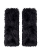 Faux Fur Fluffy Leg Warmers | Soft Blades