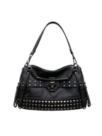 Skull Cross Studded Hobo | Soft Blades