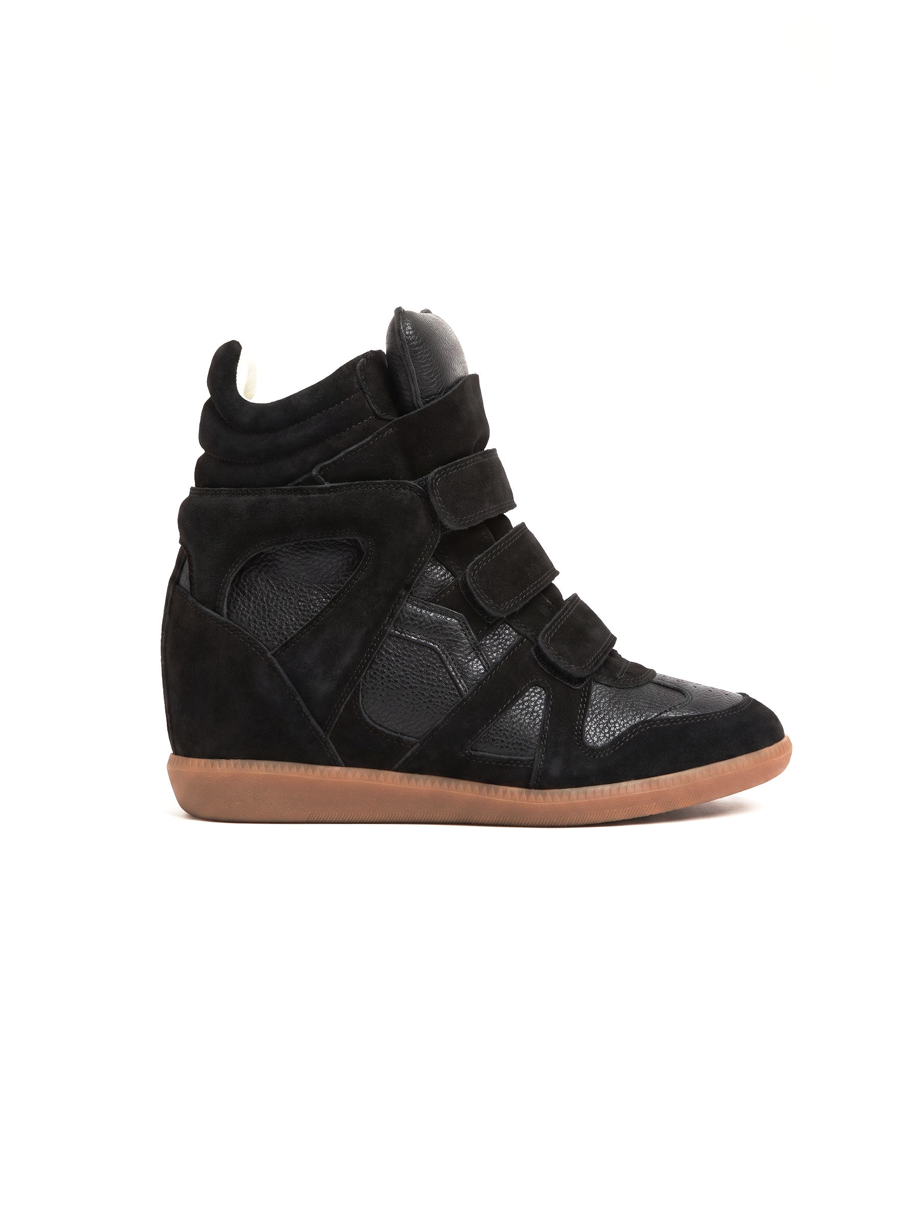 Wedge High-Top Sneakers