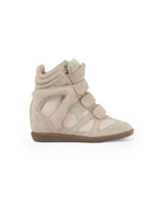 Wedge High-Top Sneakers