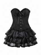 Lace Up Corset Dress Set with Tutu Skirt - main photo