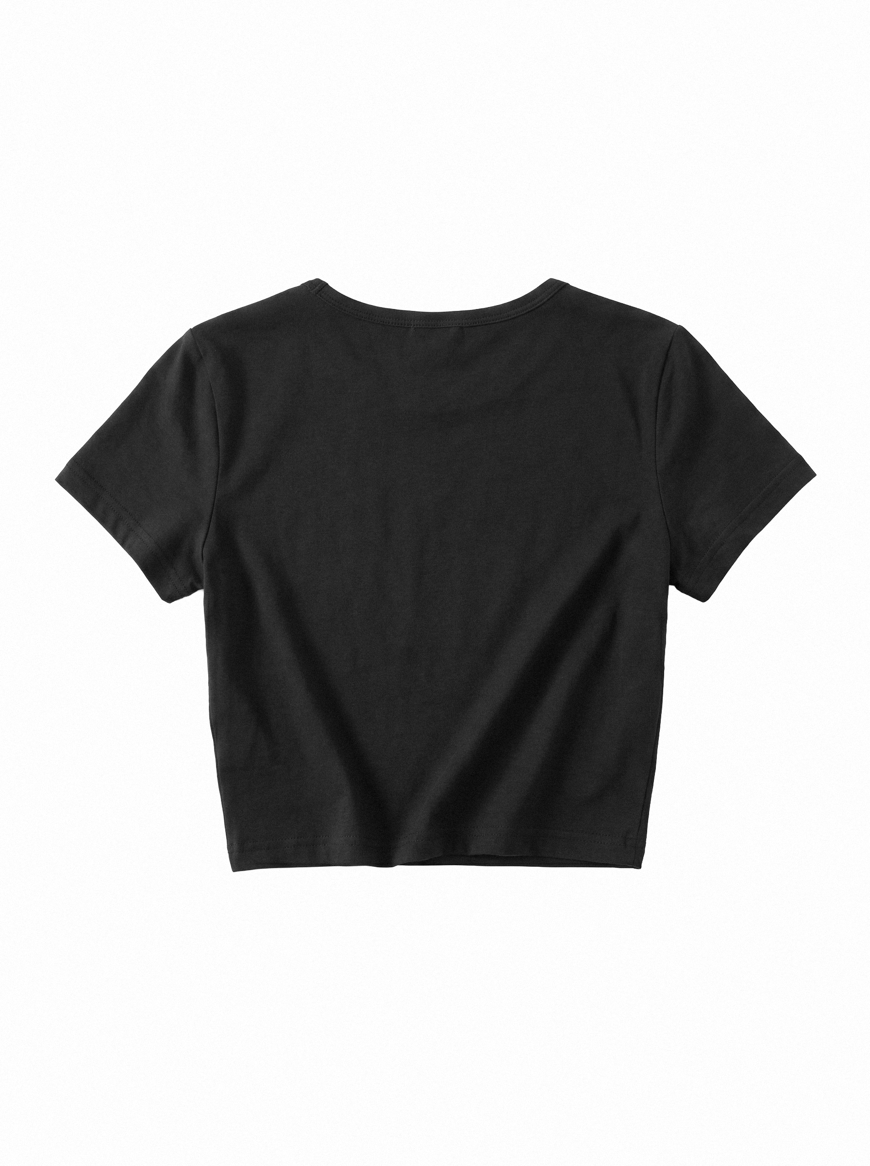 SOFTBLADES RHINESTONE BABY CROP TEE