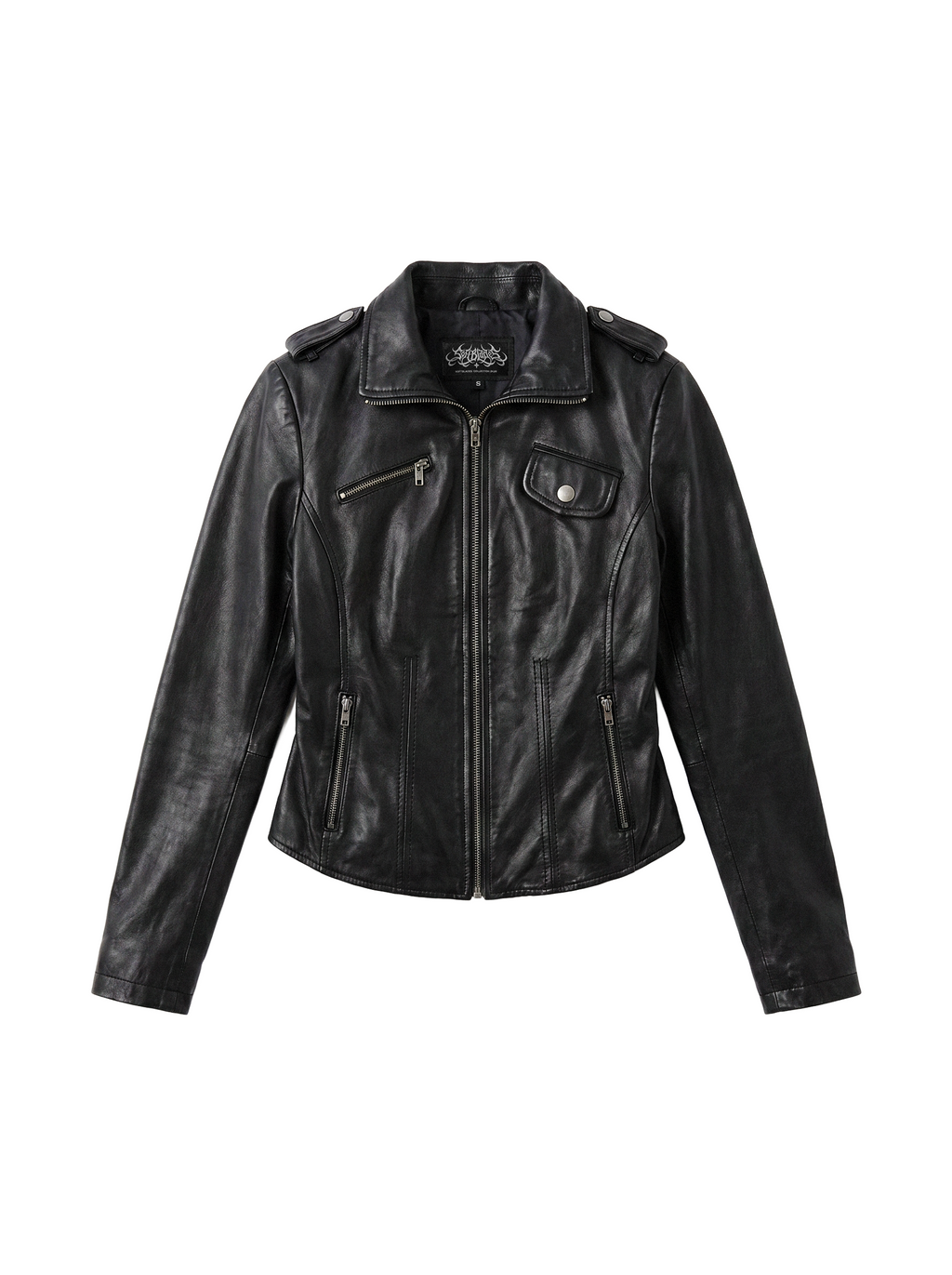 Epaulette Slim Moto Jacket - main photo
