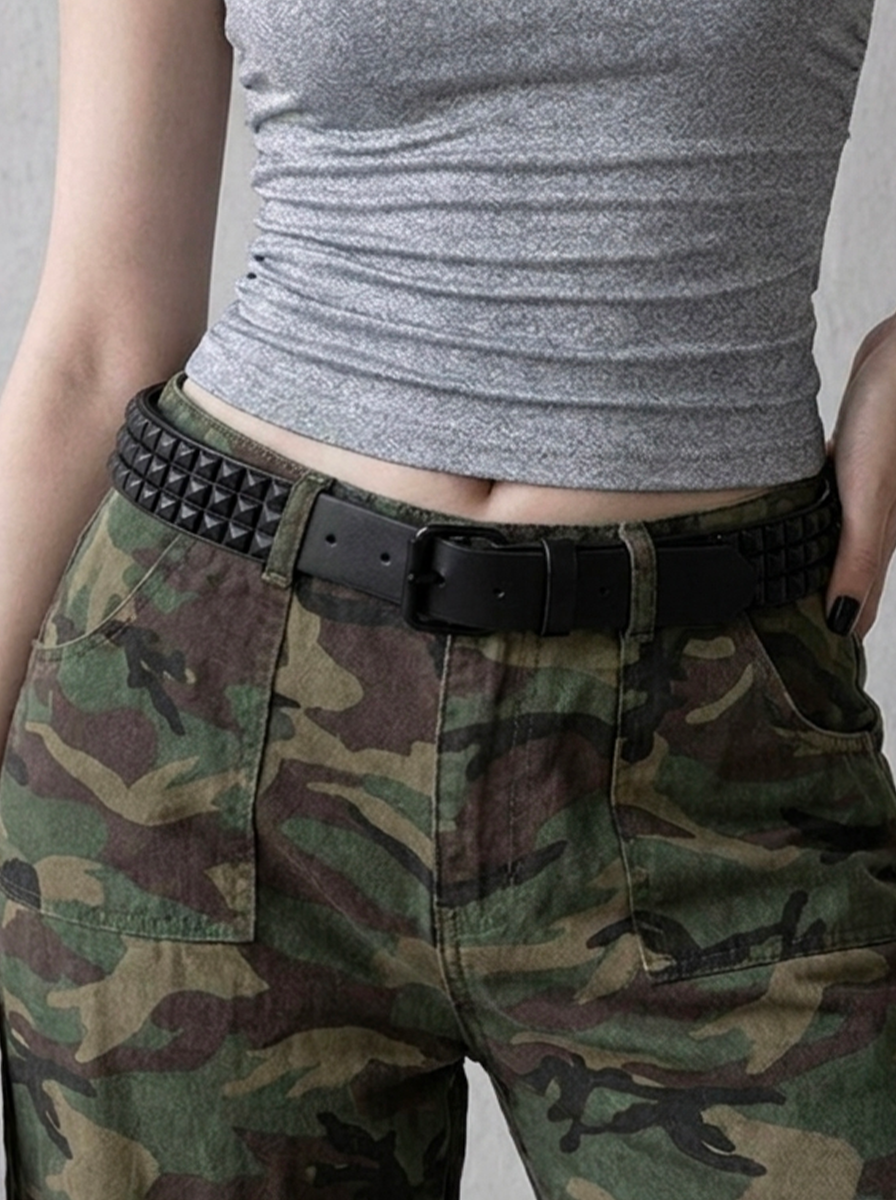Pyramid Stud Belt